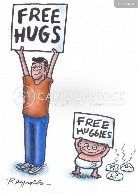 Free Hugs Cartoons and Comics - funny pictures from CartoonStock