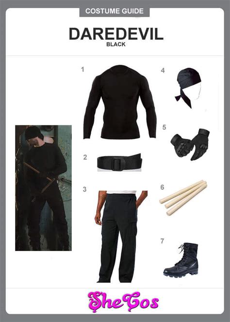 A Perfect Costume Guide To Dress Up As Netflix Daredevil | SheCos Blog