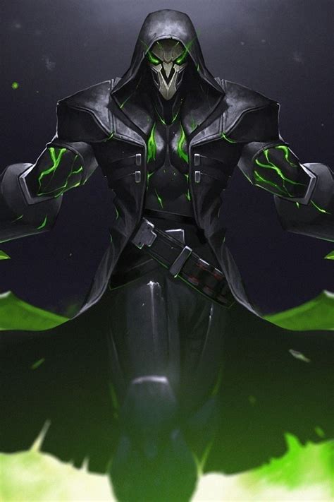 Overwatch Reaper, Overwatch Genji, Overwatch Fan Art, Game Character ...