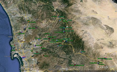 Kumeyaay Historical Map - Viejas Band of Kumeyaay Indians