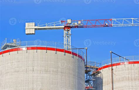 Silos under construction 25286027 Stock Photo at Vecteezy