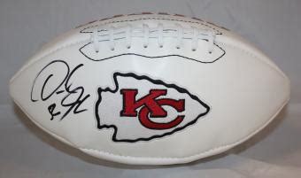 Kansas City Chiefs Autographed Football - Signed Authentic Footballs