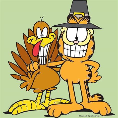 Garfield Thanksgiving Wallpapers - Top Free Garfield Thanksgiving Backgrounds - WallpaperAccess