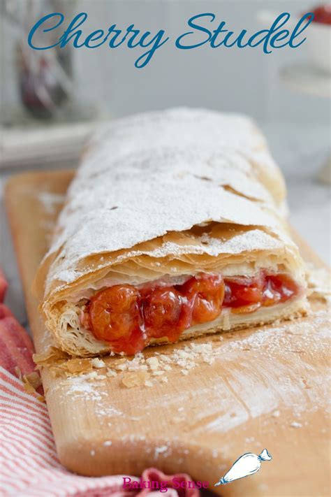 Sour Cherry Strudel made with Phyllo Dough - Baking Sense®