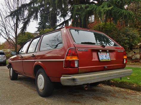 Seattle's Parked Cars: 1984 VW Quantum Wagon