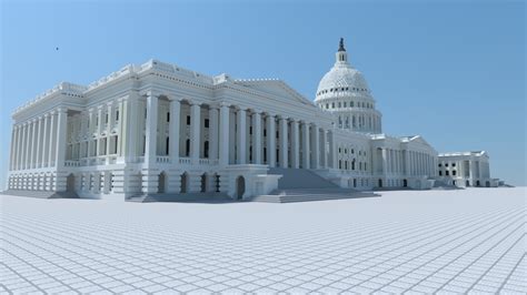 US Capitol Building Minecraft Map