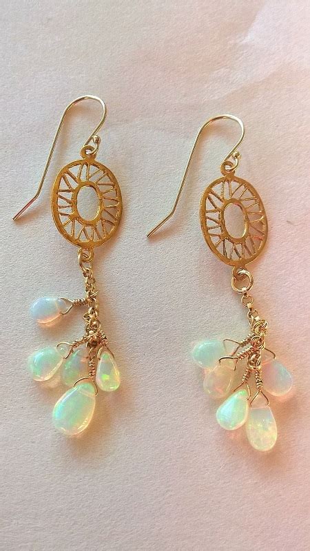 Opal Earrings - Aleita Jewelry