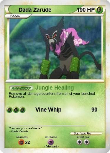 Pokémon Dada Zarude - Jungle Healing - My Pokemon Card