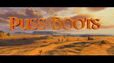 Puss in Boots (2011) - DVD Movie Menus