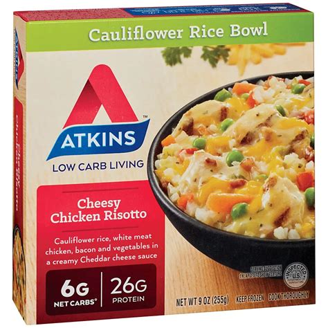 Atkins Cheesy Chicken Risotto - Shop Entrees & Sides at H-E-B