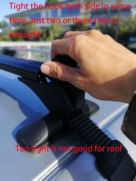 Roof Racks - No rail car roof rack installation