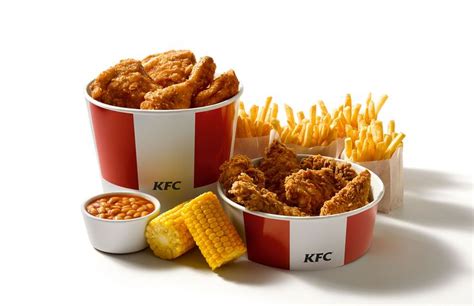 Our Double Bucket meal now with added zing. #KFC | Food, Kentucky fried chicken menu, Kfc chicken