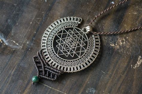 Sacred Geometry Metal Pendant Stock Photo - Image of macro, material: 130679142