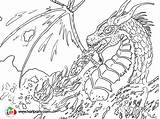 Coloring Pages Of Dragons Breathing Fire  David Santangelos sketch template