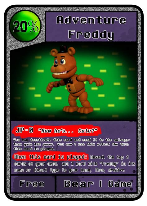 Adventure Freddy by SireSquawks on DeviantArt