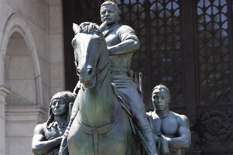 Theodore Roosevelt statue at New York museum to be relocated | AP News