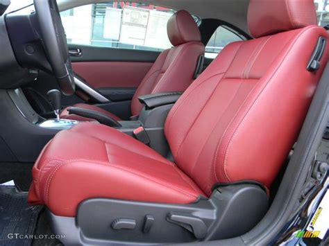 2012 Nissan altima coupe red interior