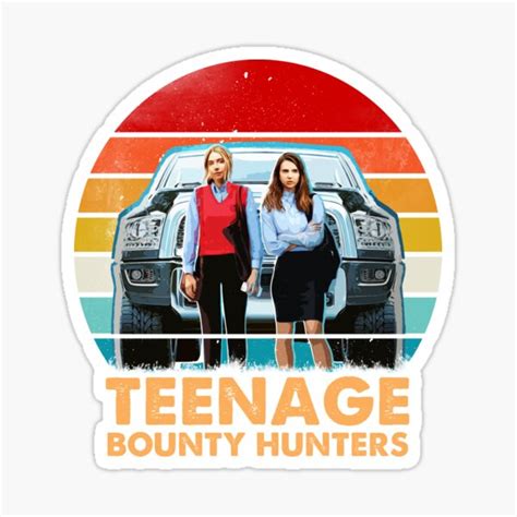 "teenage bounty hunters poster" Sticker for Sale by Tmast20 | Redbubble