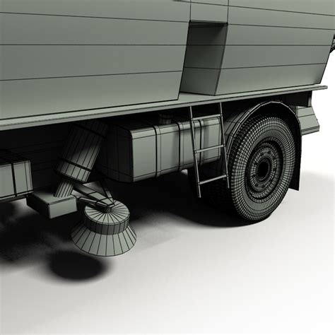 3d Model Of Street Sweeper