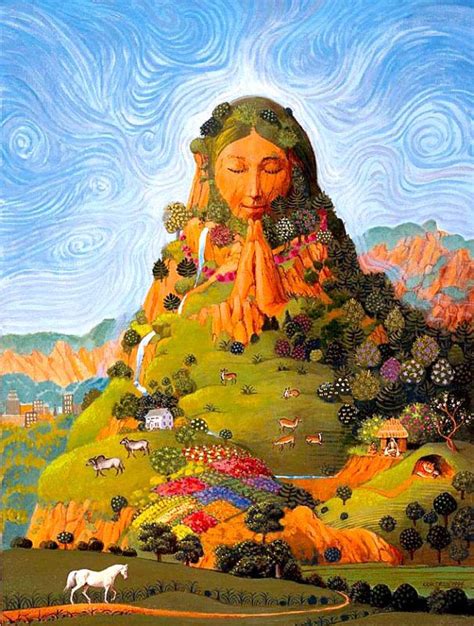 Deep connection to Pachamama, also known as Goddess of the Elements or ...