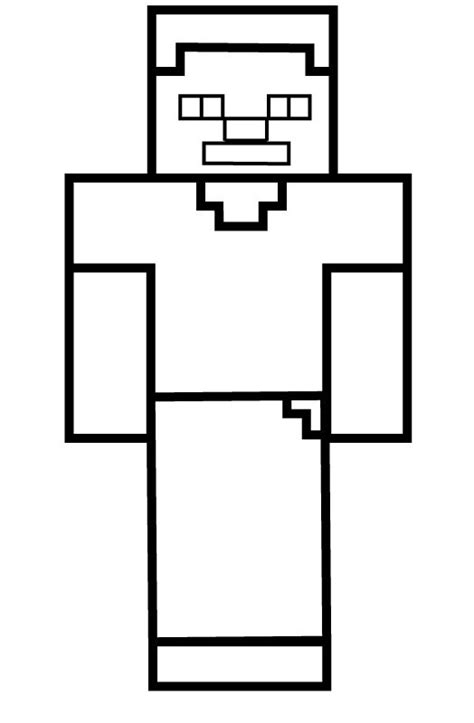 Minecraft Coloring Page Printable & book for kids.