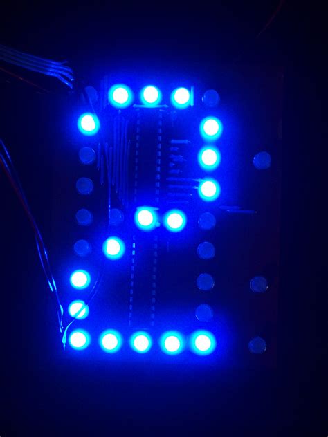 LED Clock « Keith's Electronics Blog