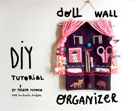 Folksy Cross-Stitch Wall Organizer ⋆ Handmade Charlotte