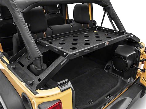 Fishbone Offroad Jeep Wrangler Interior Storage Rack FB25116 (07-18 Jeep Wrangler JK 4 Door)