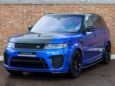 2018 Used Land Rover Range Rover Sport Svr | Velocity Blue