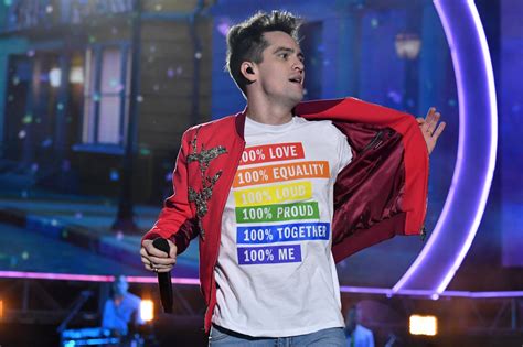 Taylor Swift and Brendon Urie Wear Rainbow Outfits at iHeartRadio's ...