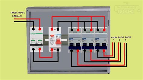 Distribution db box wiring diagram - YouTube