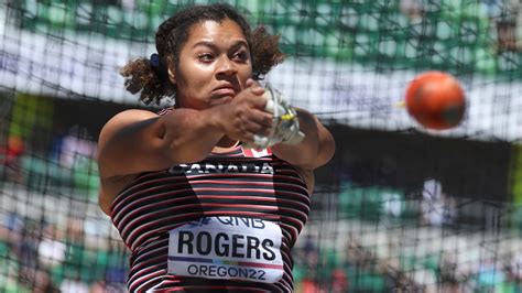 Camryn Rogers captures historic hammer throw silver for Canada's 1st ...