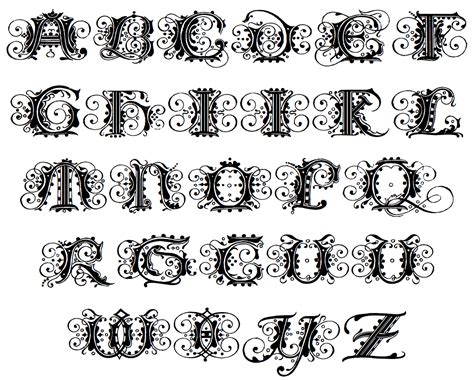 11 German Font Alphabet Images - Old German Alphabet Letters, German ...