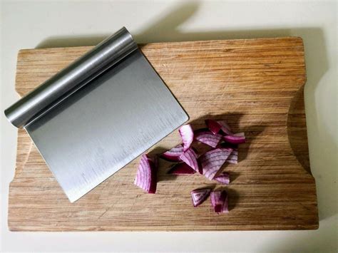 Stainless Steel Food Scraper & Chopper Large Griddle