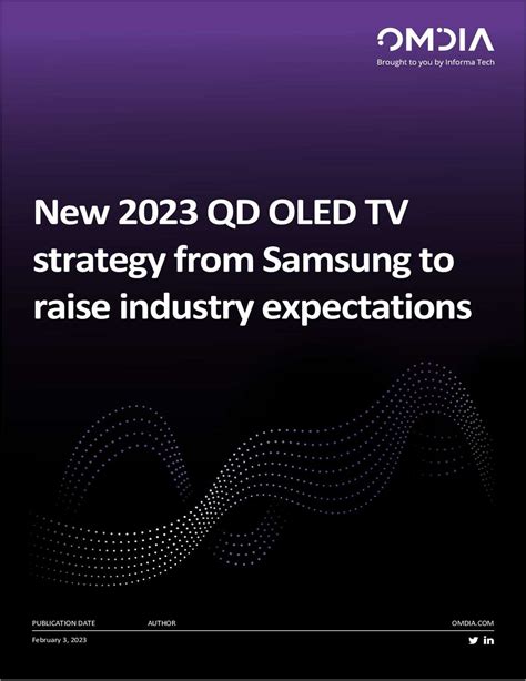 Samsung's new 2023 QD OLED TV strategy - Paperpicks Leading Content ...