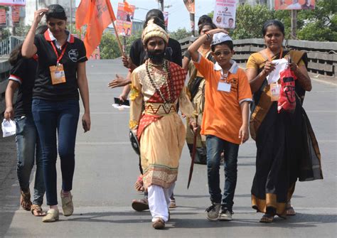 In photos: Maratha Kranti Morcha paints Mumbai in Saffron