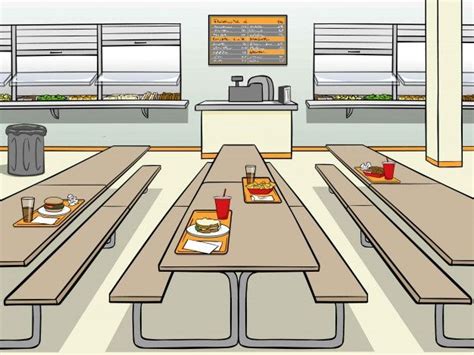 Cafeteria in 2021 | Anime background, Anime backgrounds wallpapers, Animation background