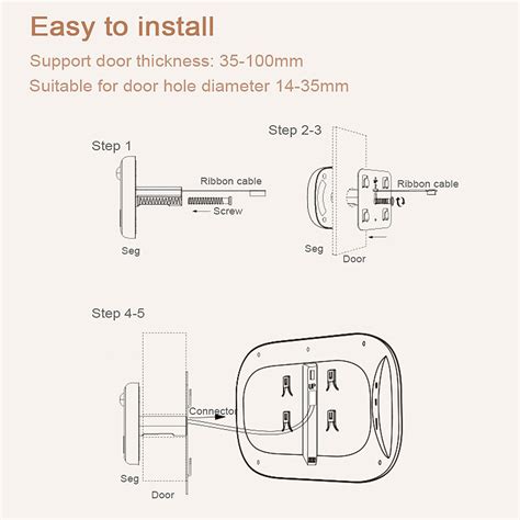 Digital Door Viewer Peephole Door Camera Doorbell 2.8" LCD Digital DoorBell R2P6 | eBay