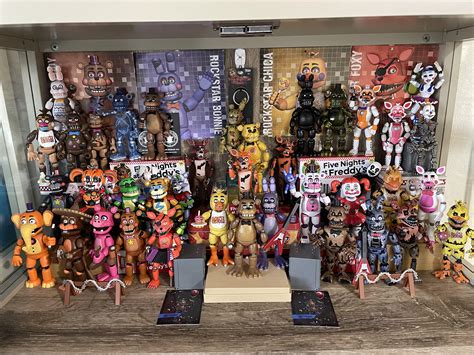 Rate my FNAF action figure display on a scale of 1 to 10 : r ...