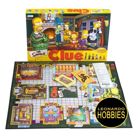 CLUE Los Simpsons Toyco 9771 – Leonardo Hobbies