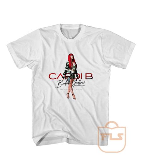 Cardi B Bodak Yellow T Shirt - Ferolos.com - Cheap Tees