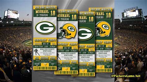 Green Bay Packers Game Tickets | packersgame.net | Green bay packers game, Game tickets, Green ...