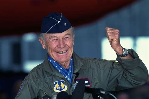 Who was Chuck Yeager's first wife Glennis Dickhouse? | The US Sun