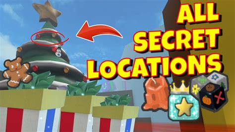 ALL BEESMAS SECRETS AND GIFT LOCATIONS - BEESMAS 2021 QUICK TIPS - YouTube