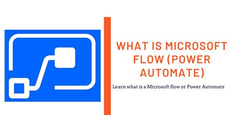 Microsoft Power Automate or Flow Tutorials