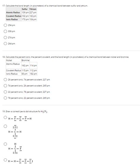 Solved 13. Calculate the percent ionic character of a | Chegg.com