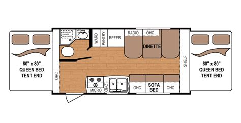 Coleman Popup Campers Floor Plans | Viewfloor.co