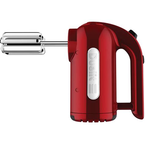 Dualit 89301 Hand Mixer - Metallic/Red Homeware | TheHut.com