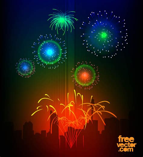 Vector Fireworks Vector Art & Graphics | freevector.com