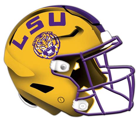 LSU Tigers 24 Inch Authentic Wall Helmet